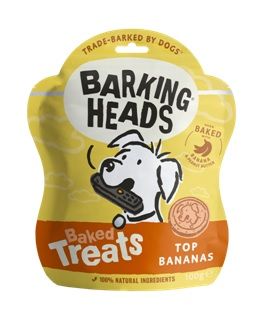 BARKING HEADS Baked Treats Top Bananas sušienky 100g