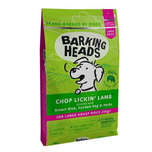 BARKING HEADS Chop Lickin Lamb (Large Breed) 12kg