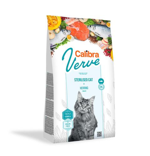 CALIBRA Cat Verve GF Sterilised Herring 750g