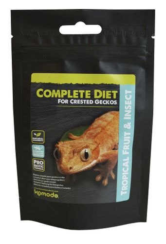 Complete Diet for Crested Gecko Tropical Fruit & Insect