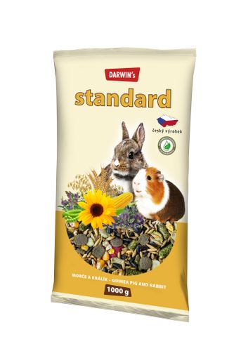 DARWIN´S NEW Morča a králik Standard 1kg