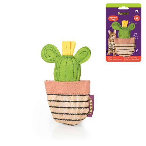 Hračka Natural only - kaktus s mačacou mätou