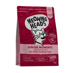 Meowing Heads Senior Moments 450g