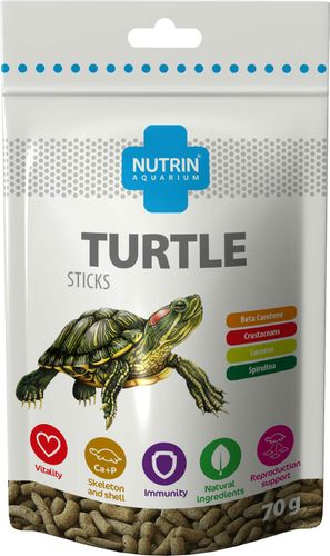 NUTRIN AQUARIUM Turtle Sticks korytnačky 70g 