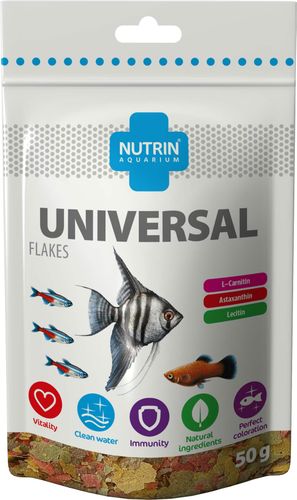 NUTRIN AQUARIUM Universal Flakes vločky 50g