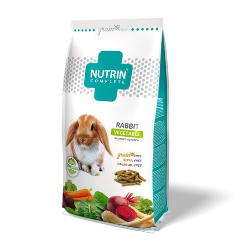 NUTRIN COMPLETE Králik Zelenina GRAIN FREE 1,5 kg