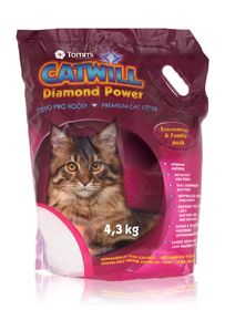 Podstielka Catwill Diamond Power 4,3kg