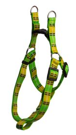 Postroj Káro zeleno-žltý L 2x40-60cm