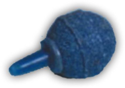 Vzduchovací kameň gulička modrá 2,2 cm